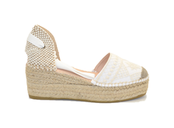 JAVA27 ESPADRILLES SANDALO CON ZEPPA E PLATEAU ADALA CRUDO